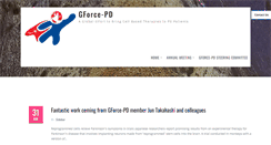 Desktop Screenshot of gforce-pd.com